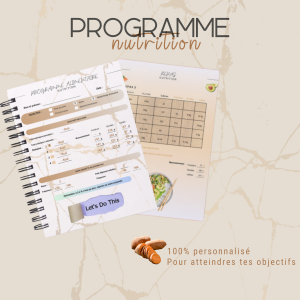 Programme alimentaire personnalisé